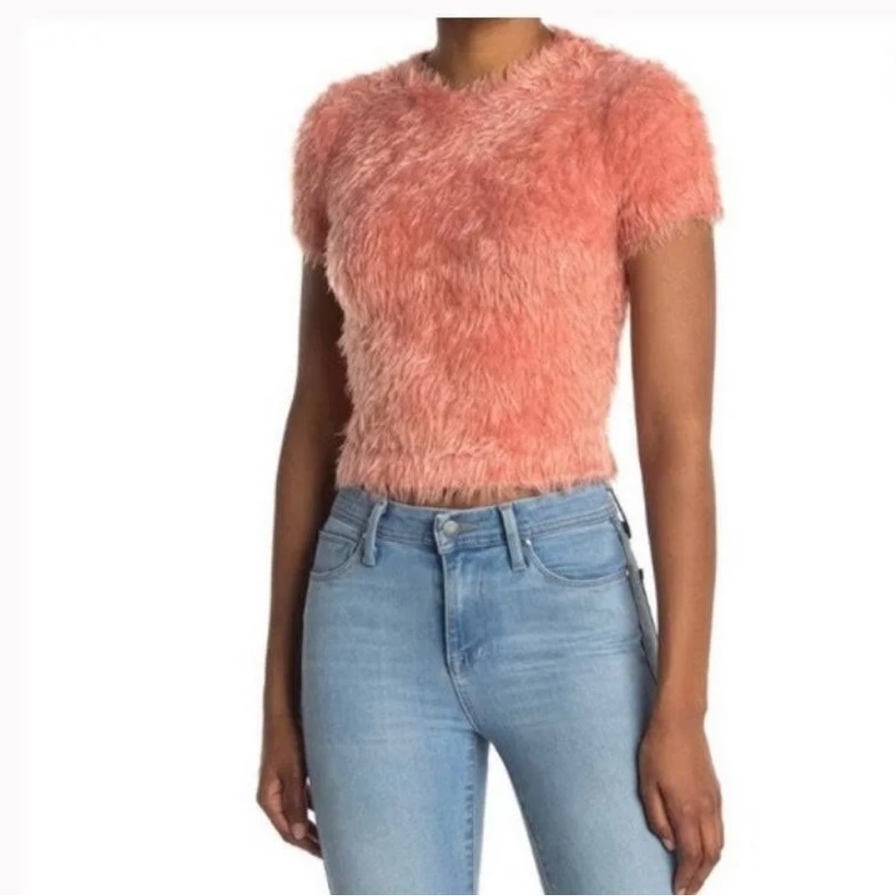Woven Heart Link Shaggy Shirt